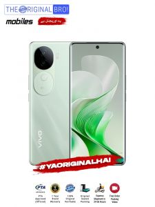 Vivo V40e 5G - 8GB RAM - 256GB Storage - PTA Approved - 12 Months Warranty - Green - The Original Bro Mobiles - TOB29